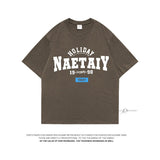 Privathinker Cotton Summer Men's T-shirts Short Sleeve Letter Graphic Unisex Tops Casual Fashion Brand Male Tees Shirts