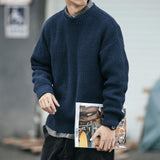 Sweaters Men Winter Casual Regular Fit Crewneck Sweaters Men Pullovers Knitted Sweater Men Fashion Clothing