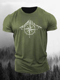 Summer Men's T-shirt Simple Print Round Neck Short-sleeved Y2k T-shirt Casual Versatile Men's Tops Fashion Oversized T-shirt