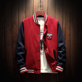 Gotmes New Arrival Letter Rib Sleeve Cotton Embroidery Logo Single Breasted Casual Bomber Baseball Jacket Loose Cardigan Coat