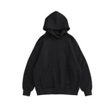 Men's Comfy Pure Hoodies Autumn Fleece Oversized Hooded Sweatshirt Men Hip Hop Hoodie For Men Classic Hoody 169W