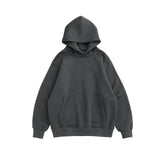 Men's Comfy Pure Hoodies Autumn Fleece Oversized Hooded Sweatshirt Men Hip Hop Hoodie For Men Classic Hoody 169W