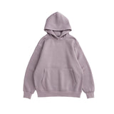 Men's Comfy Pure Hoodies Autumn Fleece Oversized Hooded Sweatshirt Men Hip Hop Hoodie For Men Classic Hoody 169W
