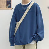 Spring Men Casual Sweatshirts Harajuku 1997 Printed Men Oversized Hoodies Korean Man Casual Loose Pullovers