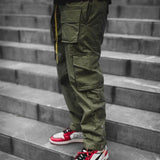 Cargo Pants Men  Hip Hop Streetwear Jogger Pant Fashion Trousers Multi-Pocket Casual Joggers Sweatpants Men Pants