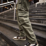 Cargo Pants Men  Hip Hop Streetwear Jogger Pant Fashion Trousers Multi-Pocket Casual Joggers Sweatpants Men Pants