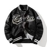 Gotmes Hip Hop Baseball Jacket Men Women Embroidery Jacket Letter Streetwear Jacket Fashion Vintage Windbreaker Couples Spring Autumn