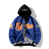 Gotmes Hip Hop Baseball Jacket Men Women Embroidery Jacket Letter Streetwear Jacket Fashion Vintage Windbreaker Couples Spring Autumn