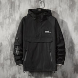 Gotmes Men Streetwear Jackets And Coats Hip Hop Harajuku Men's Windbreaker Overcoat Mens Clothing